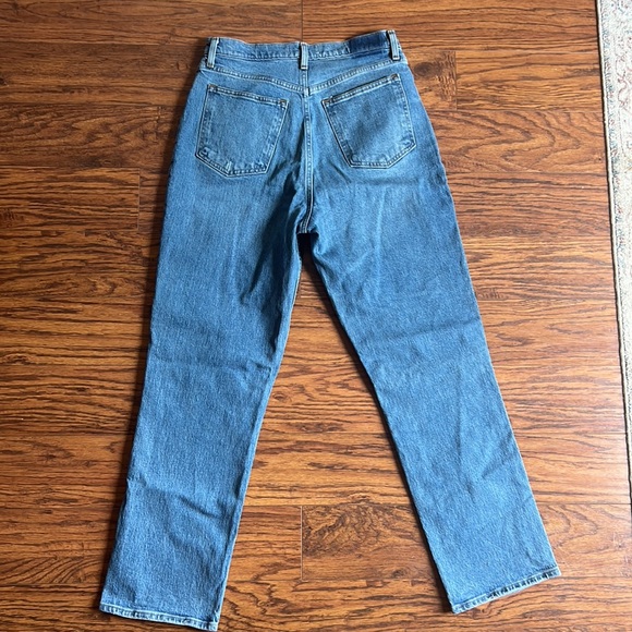 Abercrombie & Fitch Curve Love Ultra High Rise 90s straight jean size 10 - Picture 3 of 3